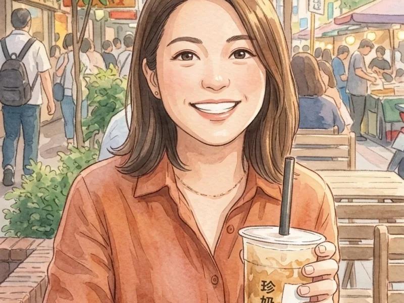 覓圖 AI 修圖範例:將照片轉換為手繪動畫風格